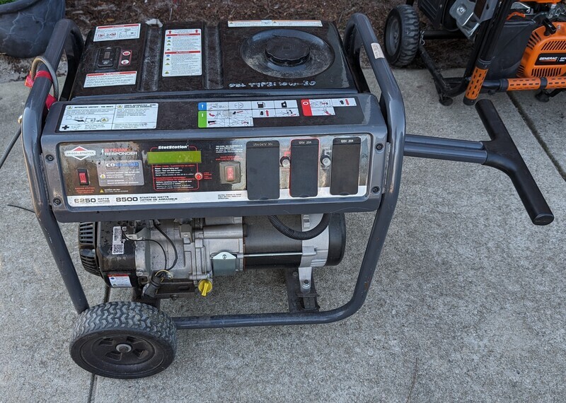 Briggs & Stratton Storm Responder 6250 Watts