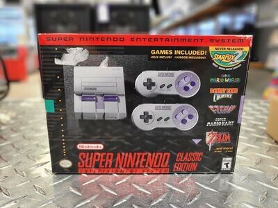 SNES Super Nintendo Classic Edition w/ Box