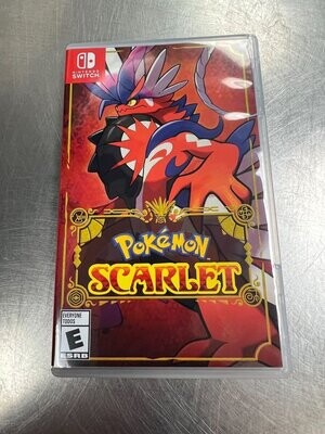 Nintendo Switch Pokemon Scarlet Game