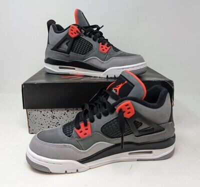Jordan 4 Retro Infared GS Sneakers Size 5Y
