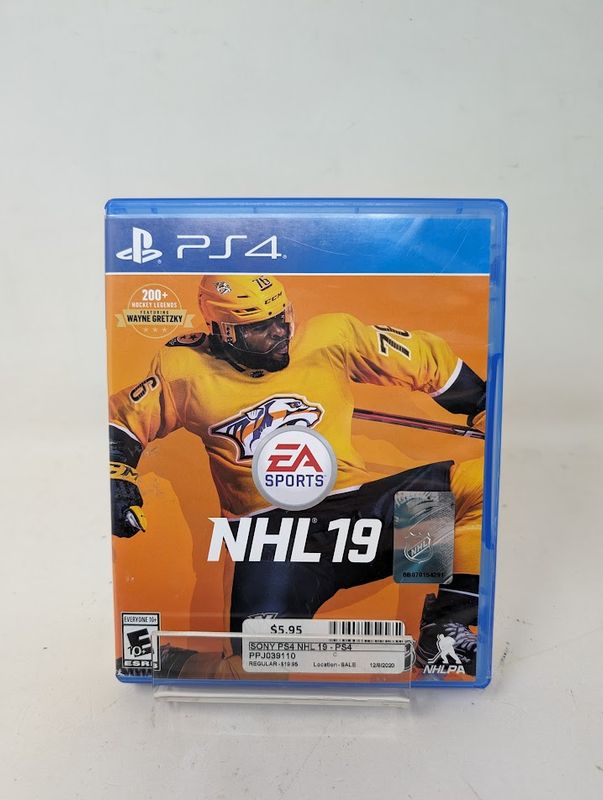 Sony PlayStation 4 PS4 Game - NHL 19