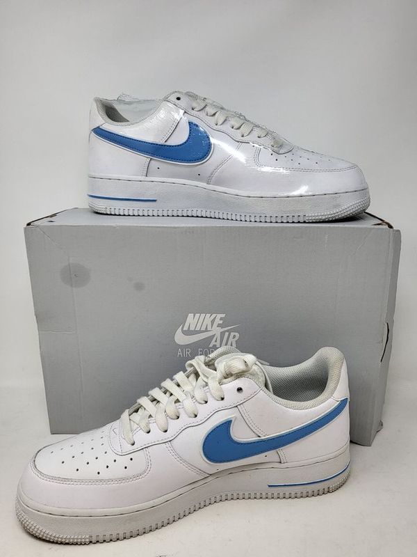 Nike Airforce 1 '07 Low University Blue Sneakers Size 9.5