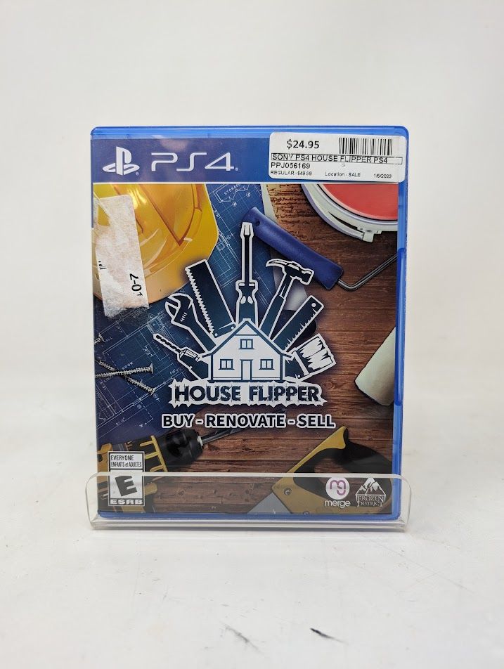 Sony PlayStation 4 PS4 Game - House Flipper