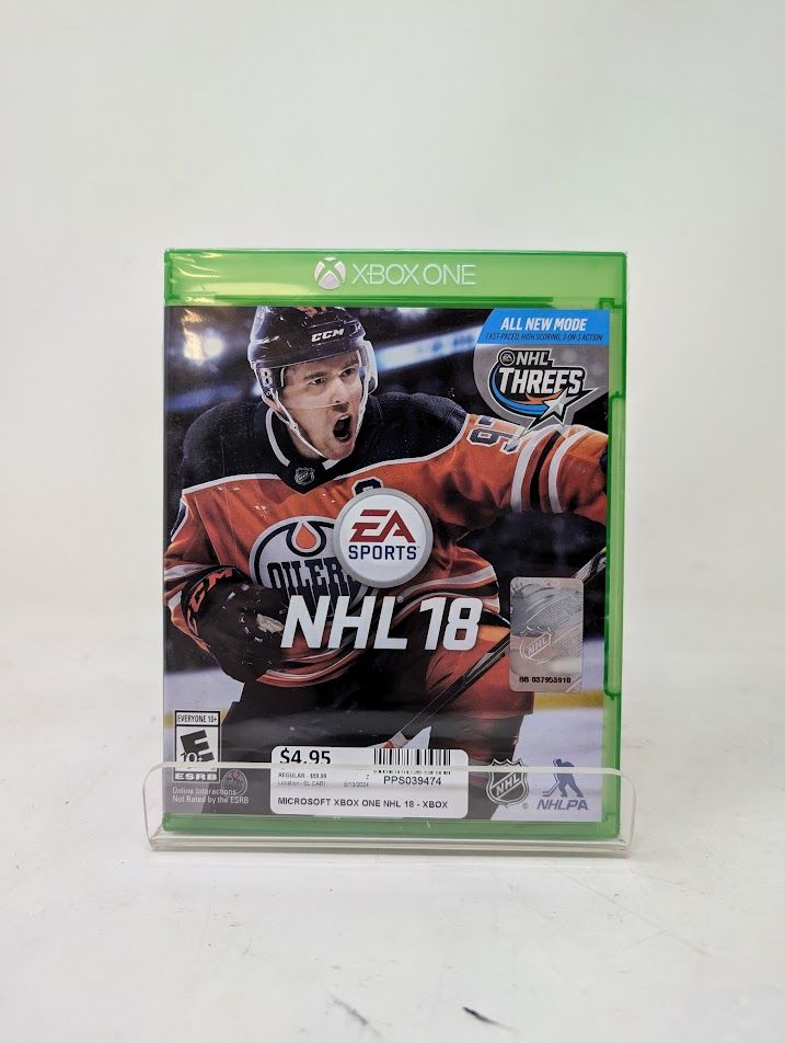 Microsoft Xbox One Game - NHL 18