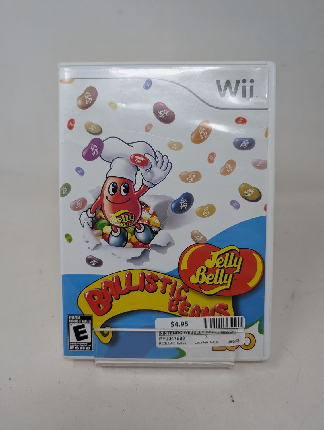 Nintendo Wii Game - Jelly Belly Ballistic Beans