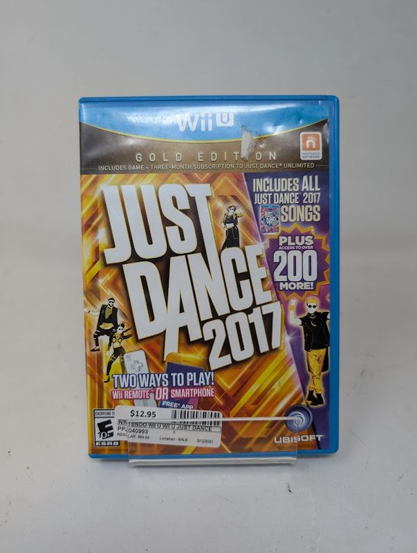 Nintendo Wii U Game - Just Dance 2017