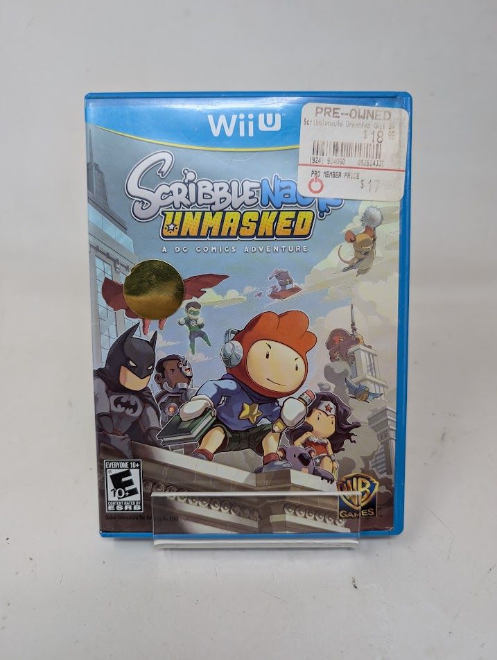 Nintendo Wii U Game - Scribble Nauts Unmasked