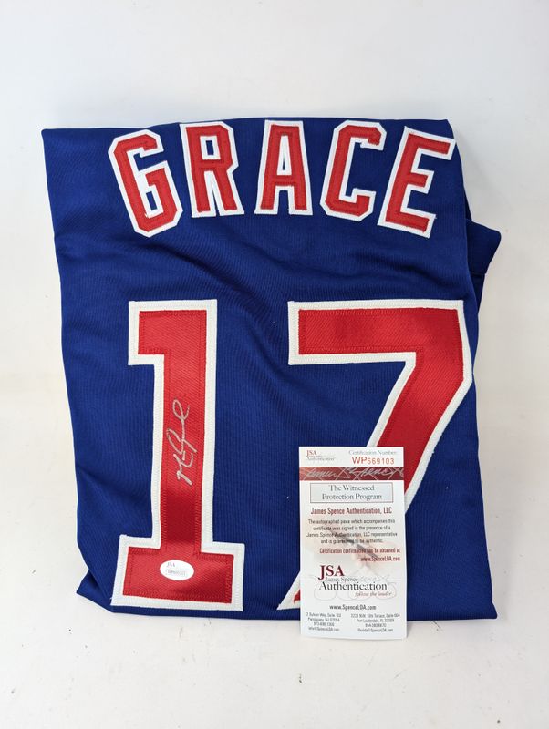 MLB Autographed Jersey - Chicago Cubs - Mark Grace