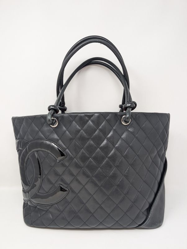 Vintage Chanel Large Cambon Tote