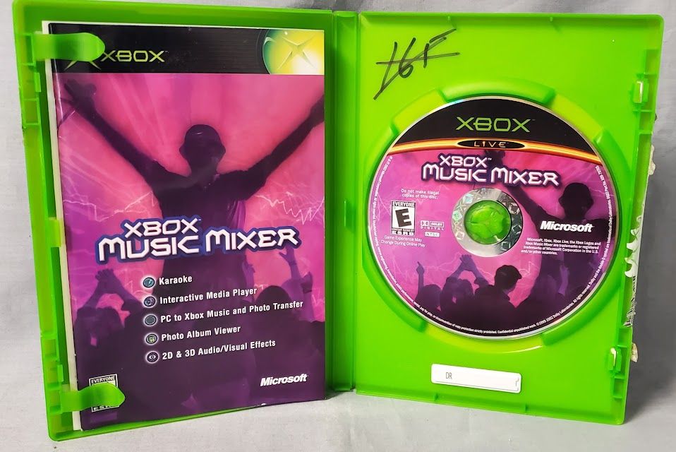 Microsoft Xbox Game - XBOX Music Mixer Microsoft Xbox Game - XBOX Music Mixer