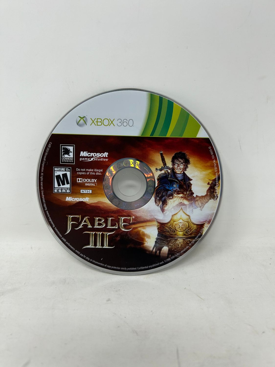 Microsoft Xbox 360 Game - Fable III Microsoft Xbox 360 Game - Fable III