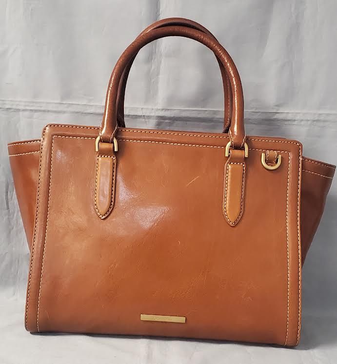 Brahmin Aubree Smooth Leather Satchel