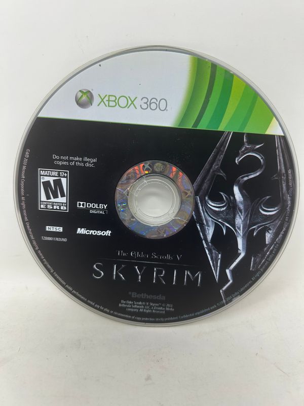 Microsoft Xbox 360 Game - The Elder Scroll's: Skyrim