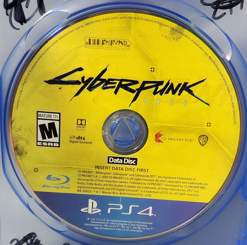 Sony PlayStation 4 PS4 Game - Cyberpunk 2077