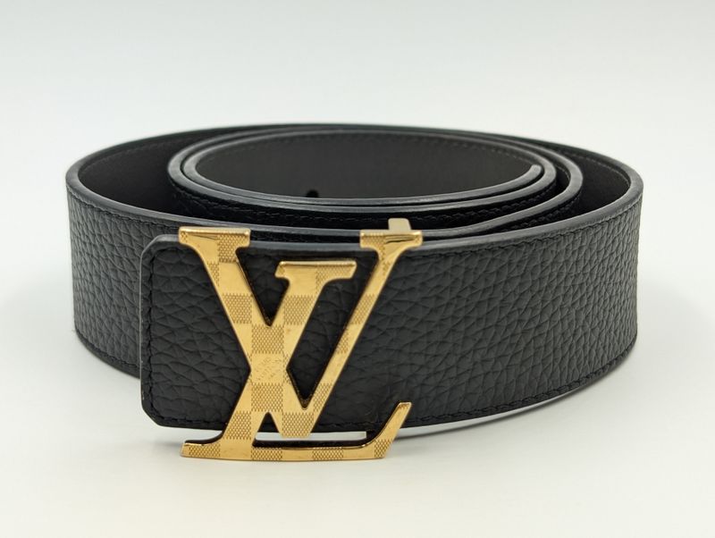 Louis Vuitton 40/100 Black Reversible Belt