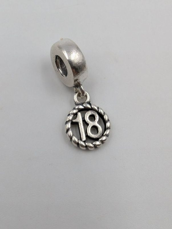 Pandora 18th Birthday Dangle Charm