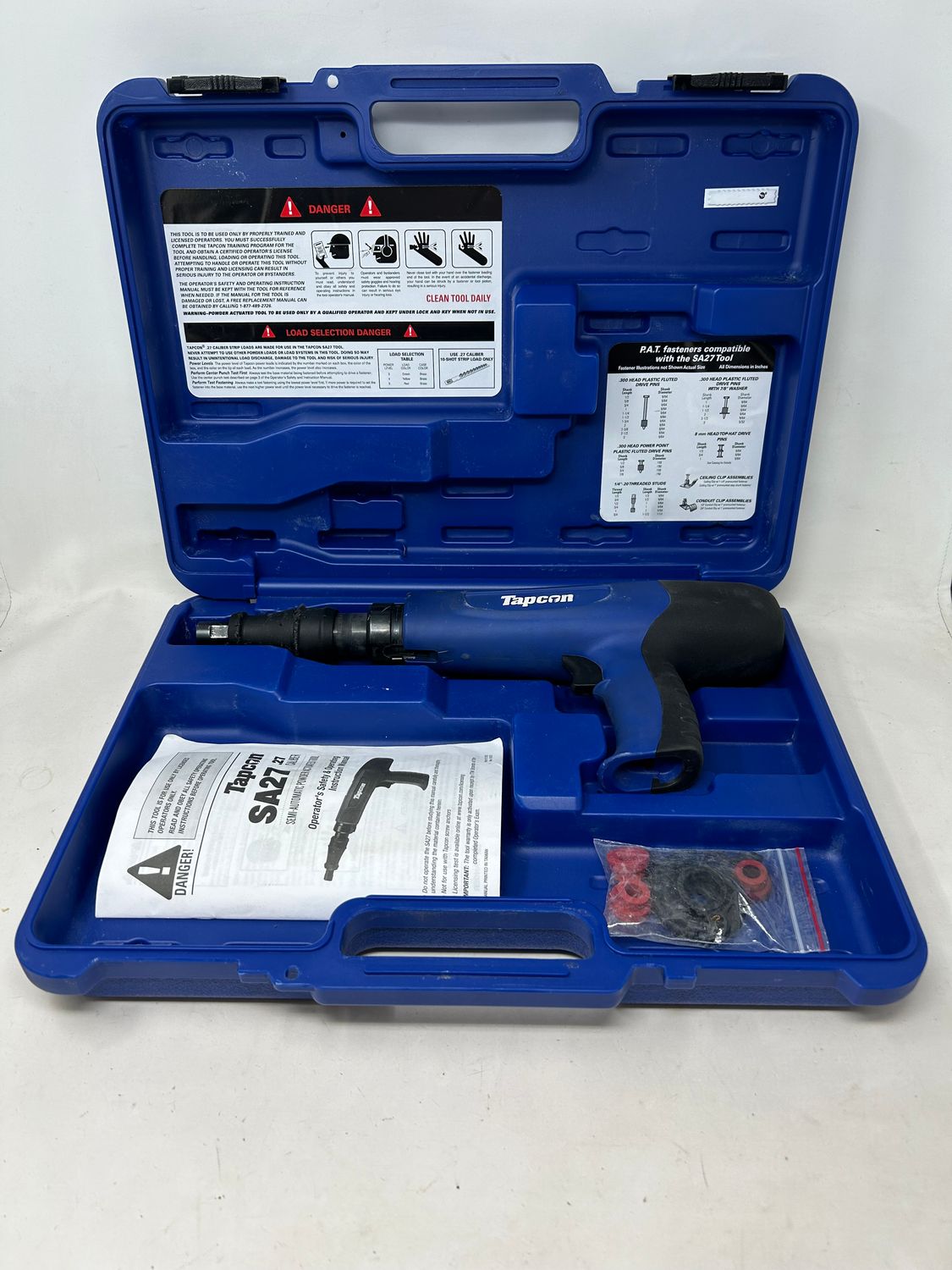 Tapcon Semi-Automatic Powder Actuated Trigger Tool SA27 Tapcon Semi-Automatic Powder Actuated Trigger Tool SA27