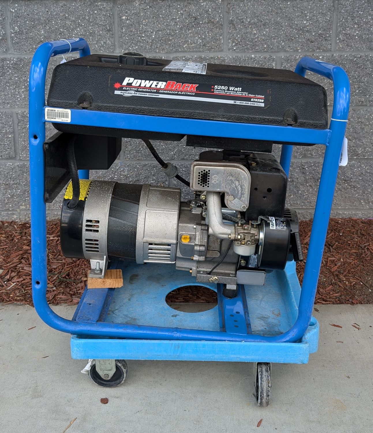Power Back GT5250 Generator *AS-IS