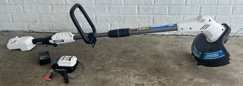Hart Tools 20V Battery Powered Lawn Trimmer *NO BATTERY* *AS IS*