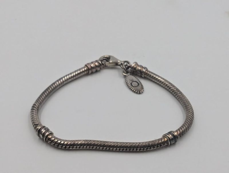 Pandora 6" Snake Charm Bracelet Child's Size