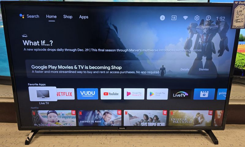 Philips 50" Android Smart Flat Panel TV 50PFL5604/F7A