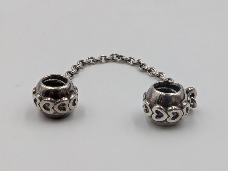 Pandora Band of Hearts Safety Chain