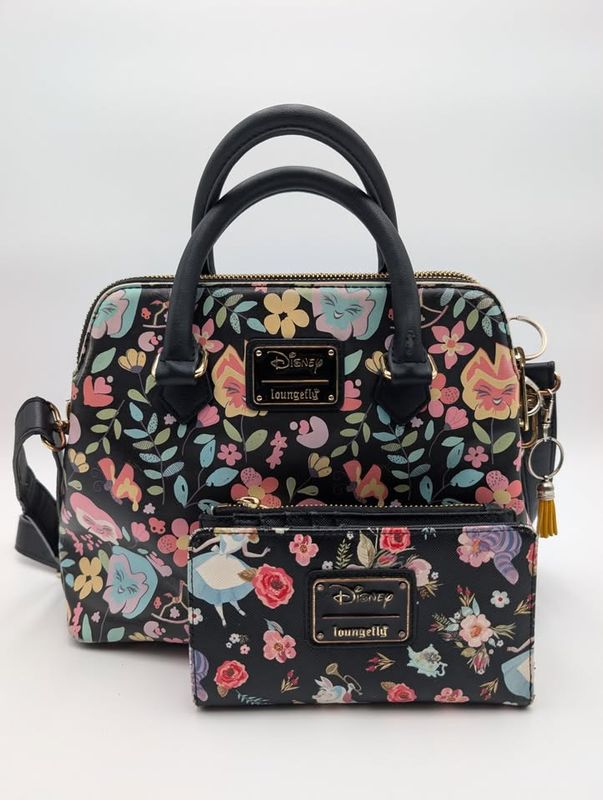 Loungefly Disney Alice in Wonderland Handbag & Wallet