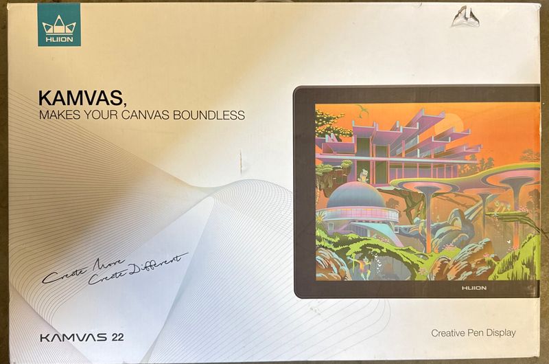 HUION Kamvas 22 Drawing Tablet *NO PEN*