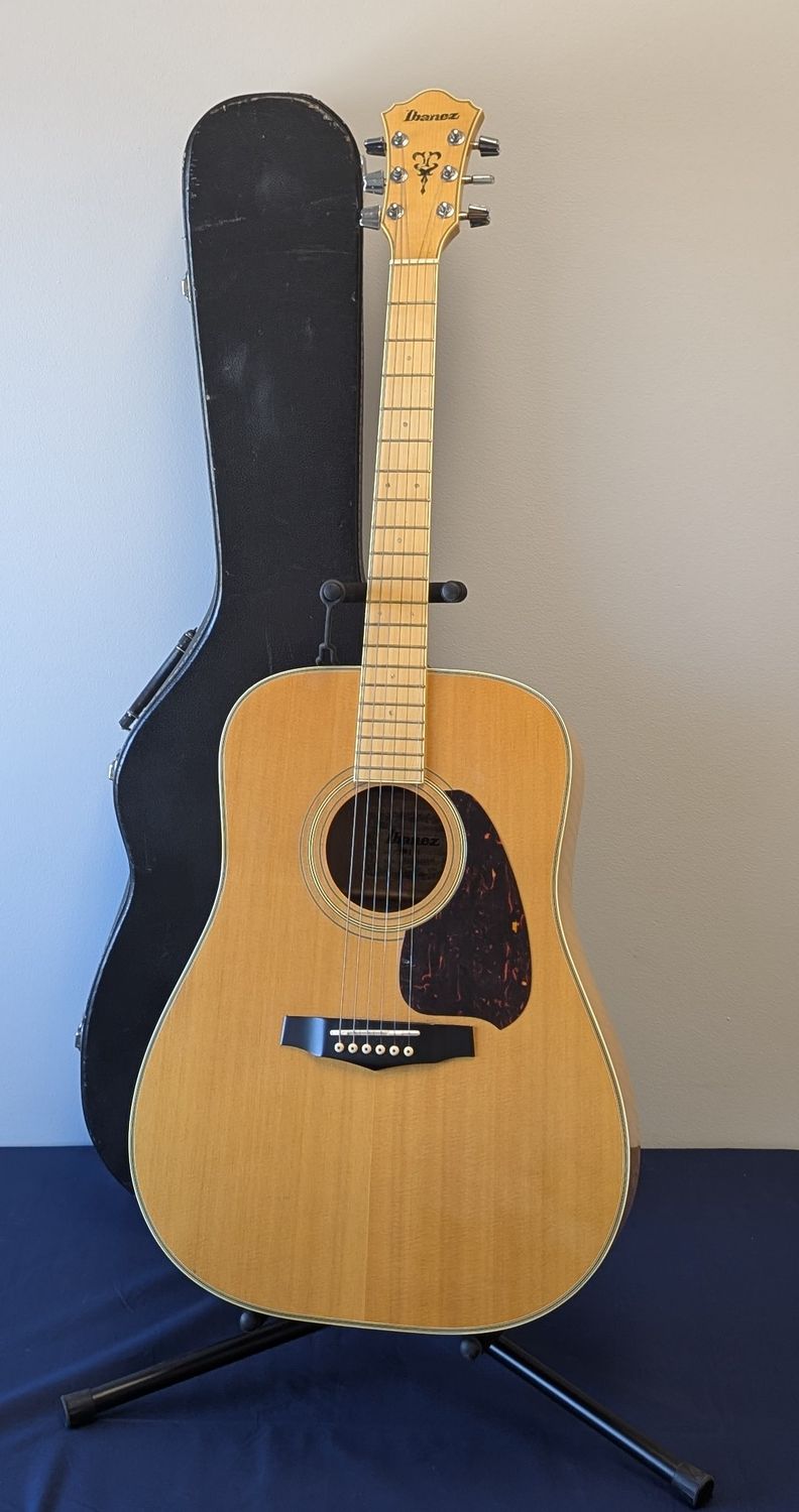 Ibanez NW-340 1983 Natural Acoustic Guitar