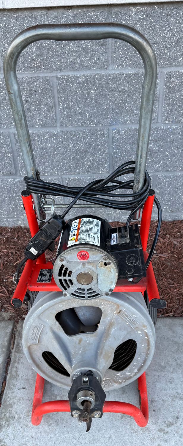 RIDGID Corded Drain Cleaning Machine K-400-13