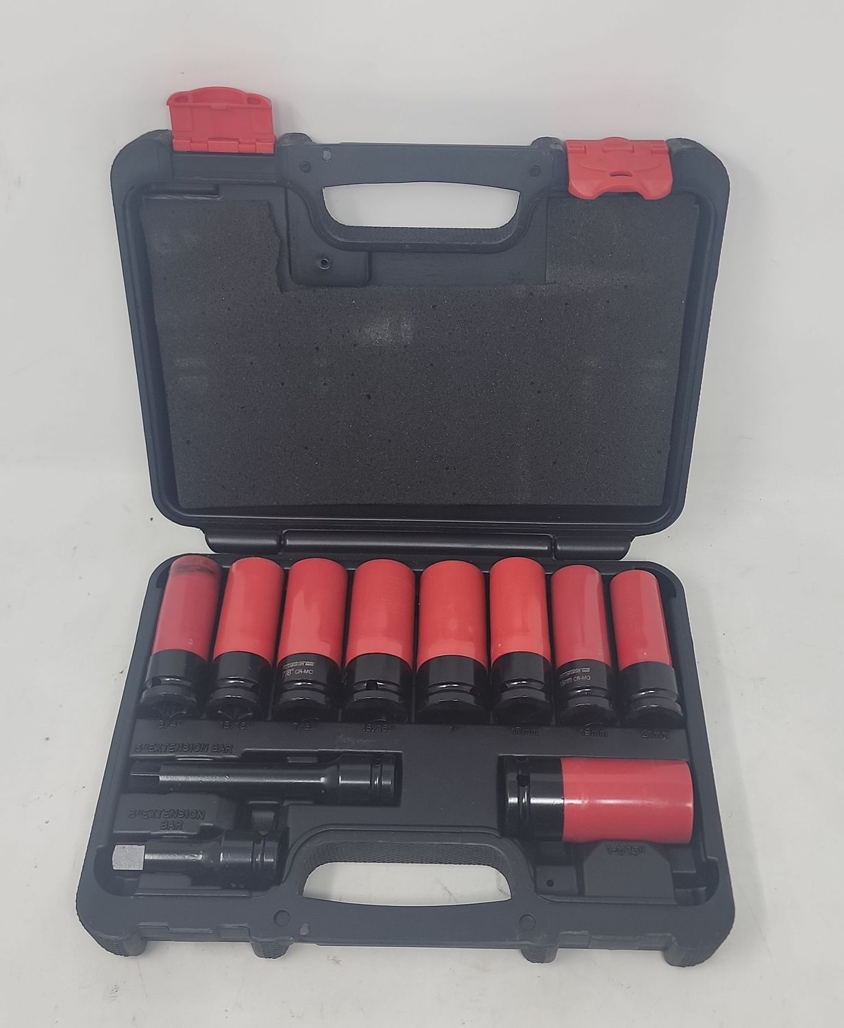 Pittsburgh Pro High Torque Lug Nut Impact Socket Set SAE/Metric