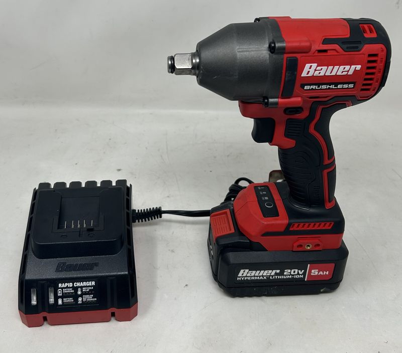 Bauer Tools HyperMax 3-Mode Compact 1/2" Impact Wrench 2085C-BR