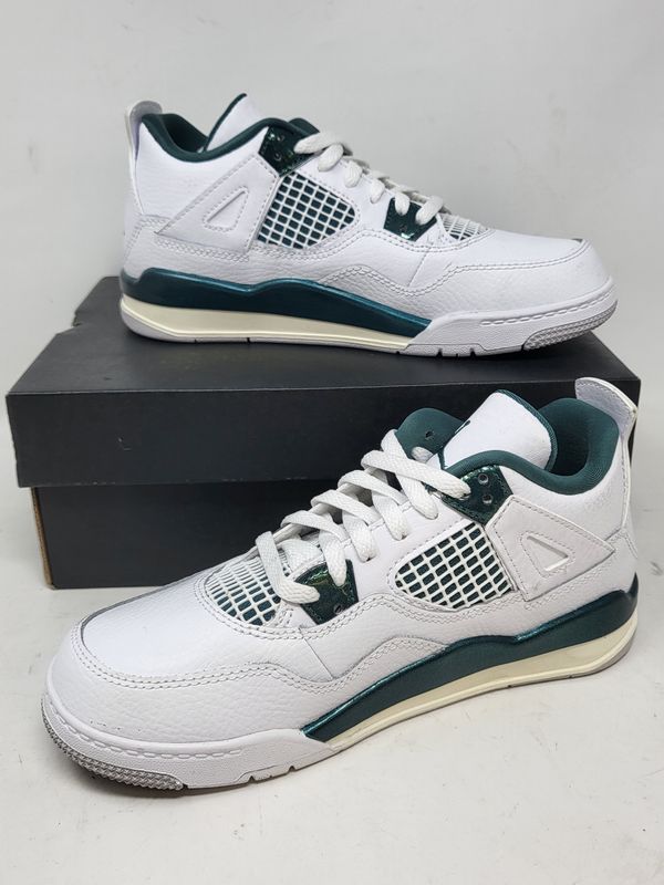 Jordan 4 Retro Oxidized Green (PS) Size 2Y Sneaker