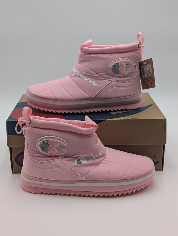 Champion Pink Candy Rally Booties Size 7