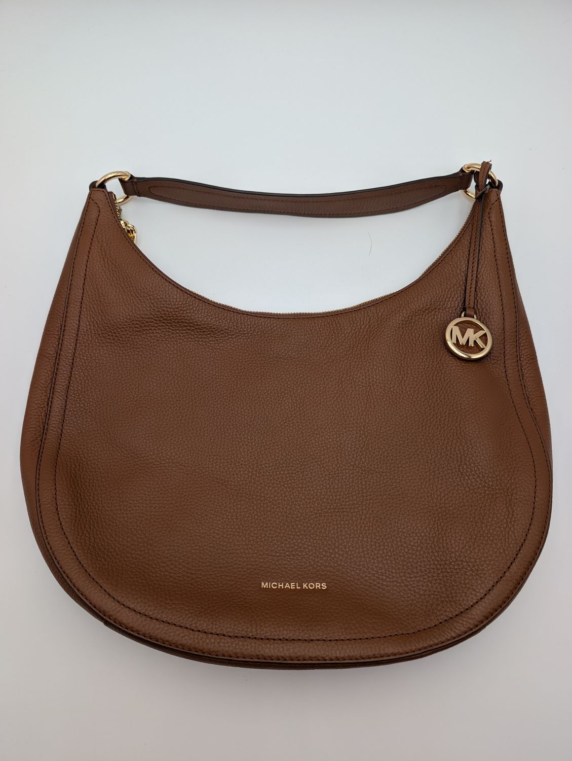 Michael Kors Lydia Hobo Bag in Tan