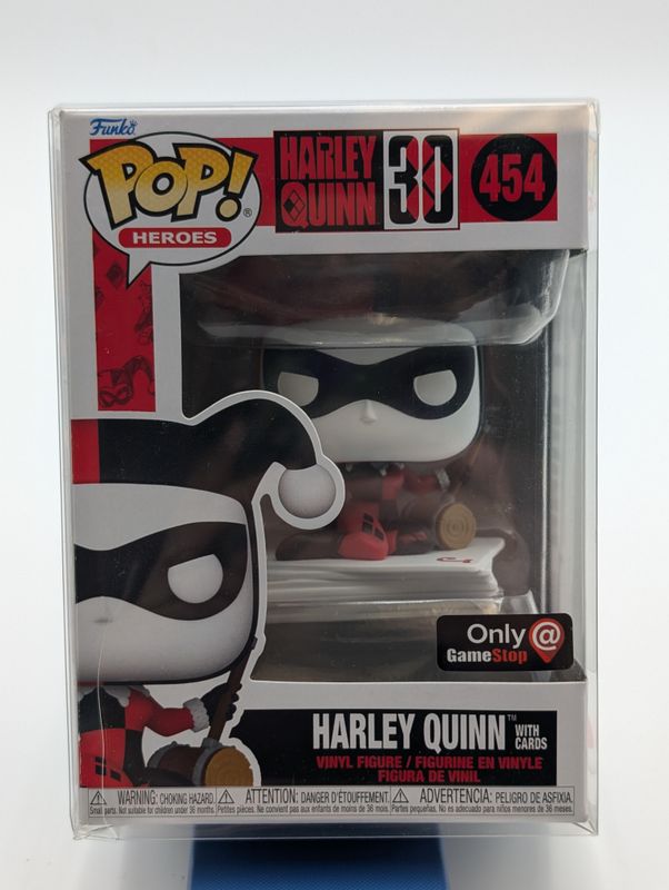 Funko Pop! Heroes - 454 - Harley Quinn 30 - Harley Quinn w/ Cards