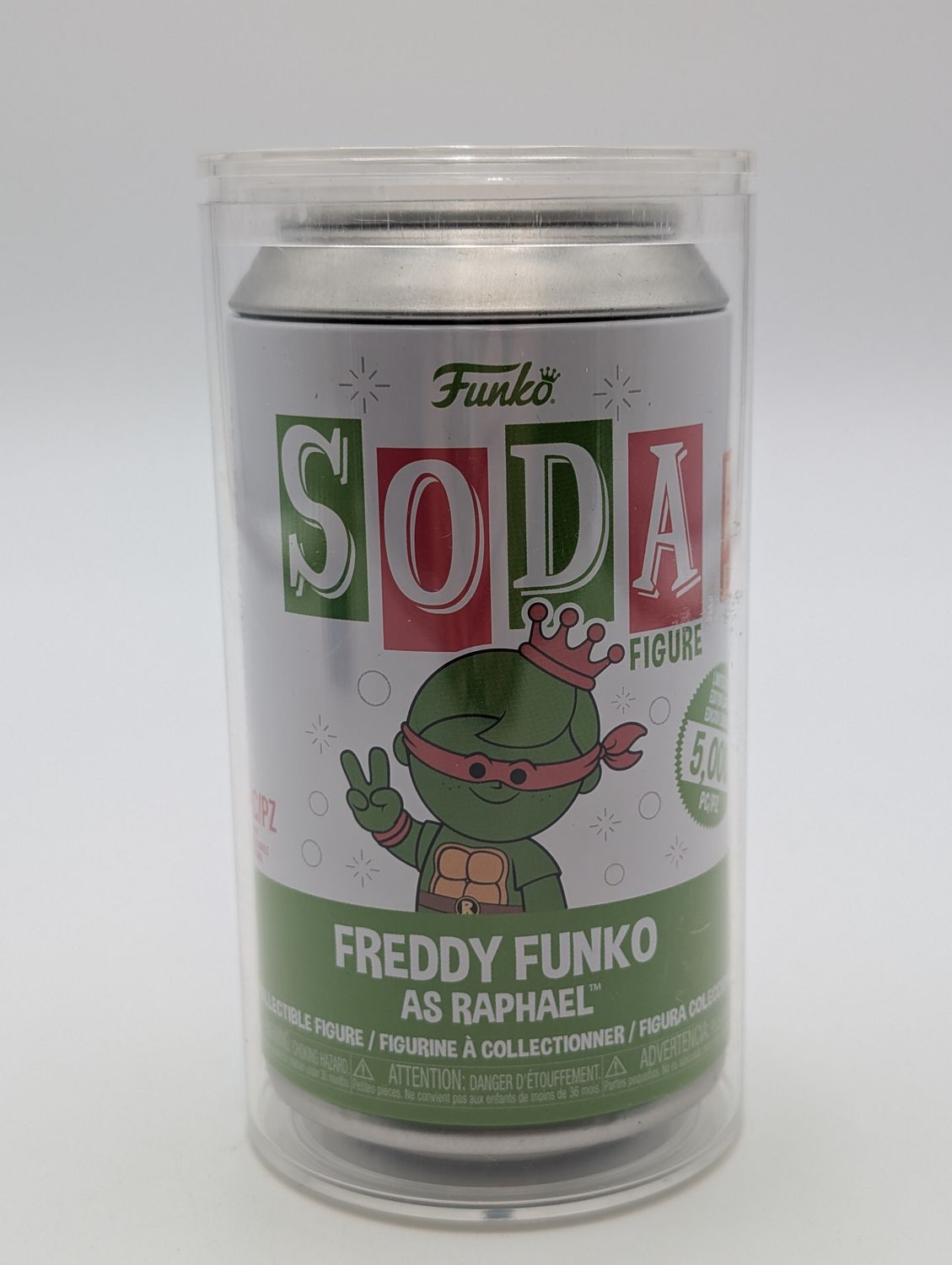 Funko Soda Figure - TMNT - Freddy Funk as Raphael w/ Case