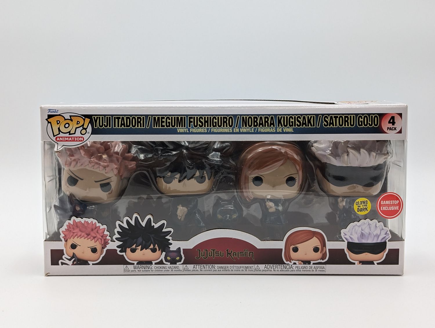 Funko Pop! Animation - Jujutsu Kaisen - Character 4 Pack