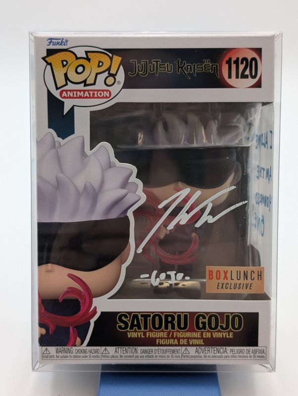 Funko Pop! Animation - 1120 - Jujutsu Kaisen - Satoru Gojo Autographed By Kaiji Tang