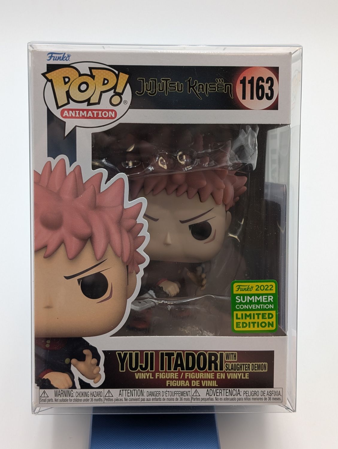 Funko Pop! Animation - 1163 - Jujutsu Kaisen - Yuji Itadori w/ Slaughter Demon Funko Pop! Animation - 1163 - Jujutsu Kaisen - Yuji Itadori w/ Slaughter Demon