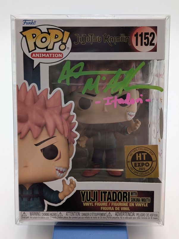 Funko Pop! Animation - 1152 - Jujutsu Kaisen - Yuji Itadori Autographed