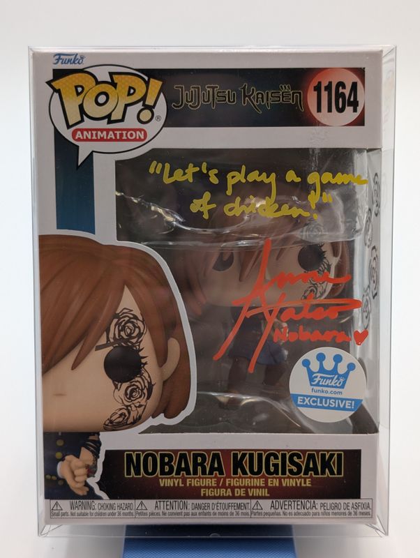 Funko Pop! Animation - 1164 - Jujutsu Kaisen - Nobara Kugisaki Autographed