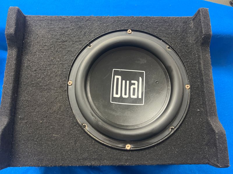 Dual 8” Subwoofer in Cabinet