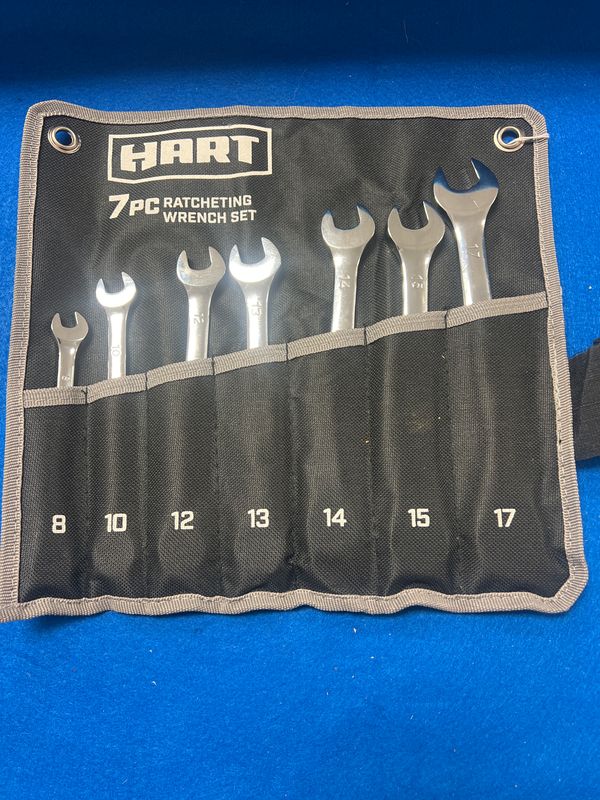 Hart Tools 7pc Wrench Set Metric