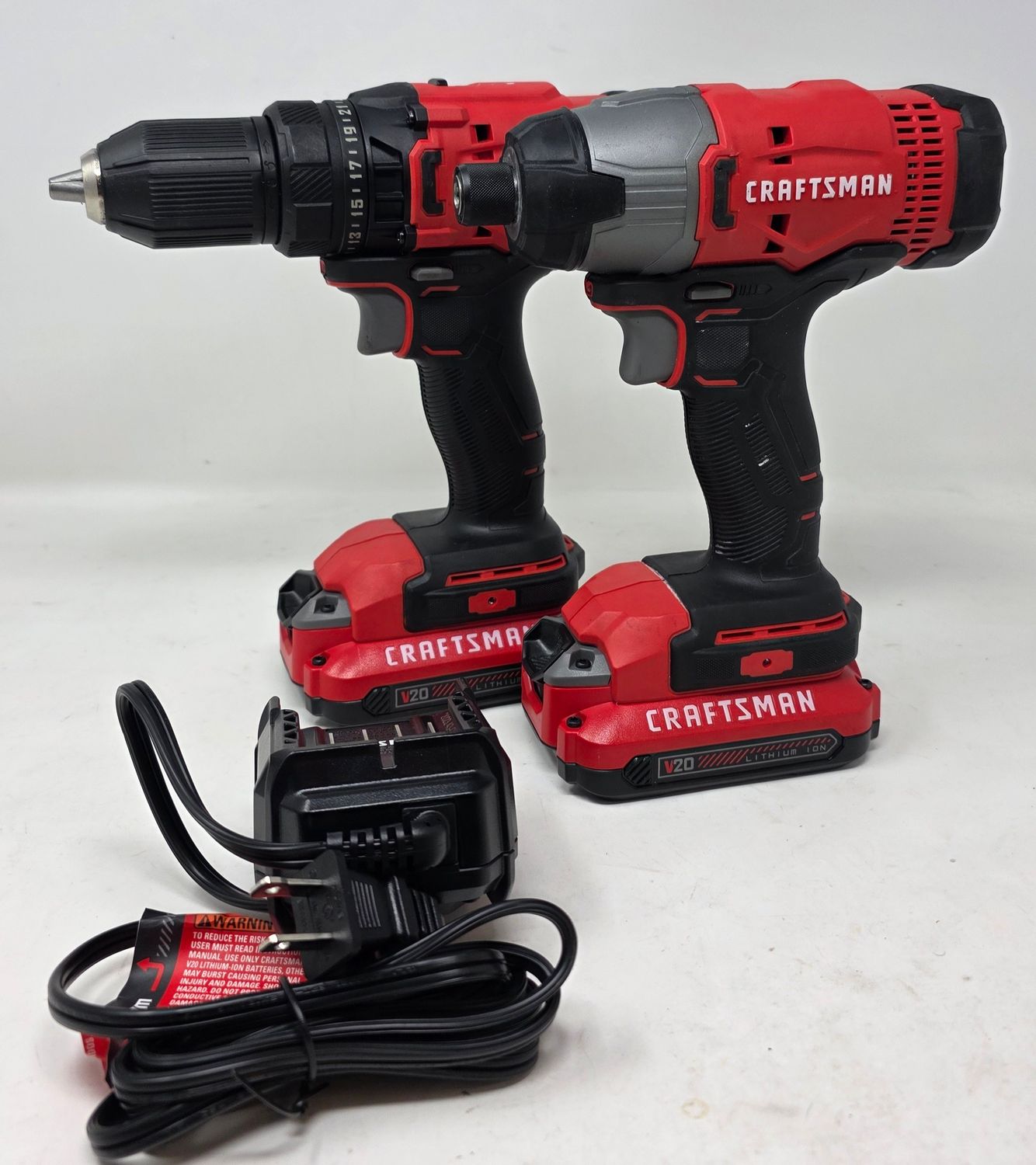 Craftsman Drill/Driver Combo Set CMCD700/CMCF800 Craftsman Drill/Driver Combo Set CMCD700/CMCF800