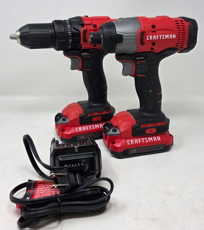 Craftsman Drill/Driver Combo Set CMCD700/CMCF800