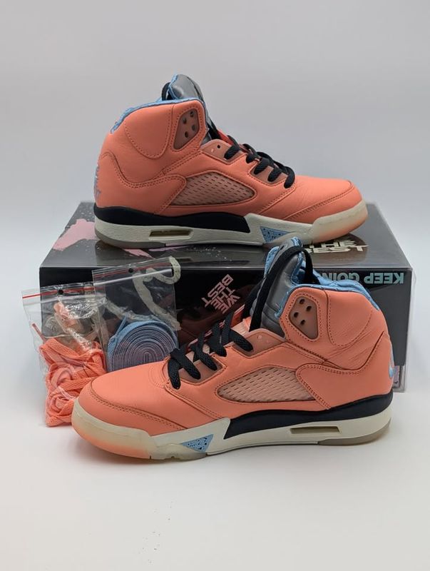 Jordan 5 Retro DJ Khaled We the Best Crimson Bliss Size 7.5 Sneakers