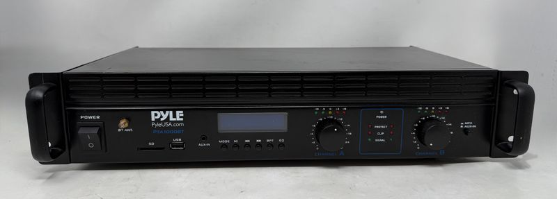 Pyle Audio 2-Channel Bluetooth Power Amplifier PTA1000BT