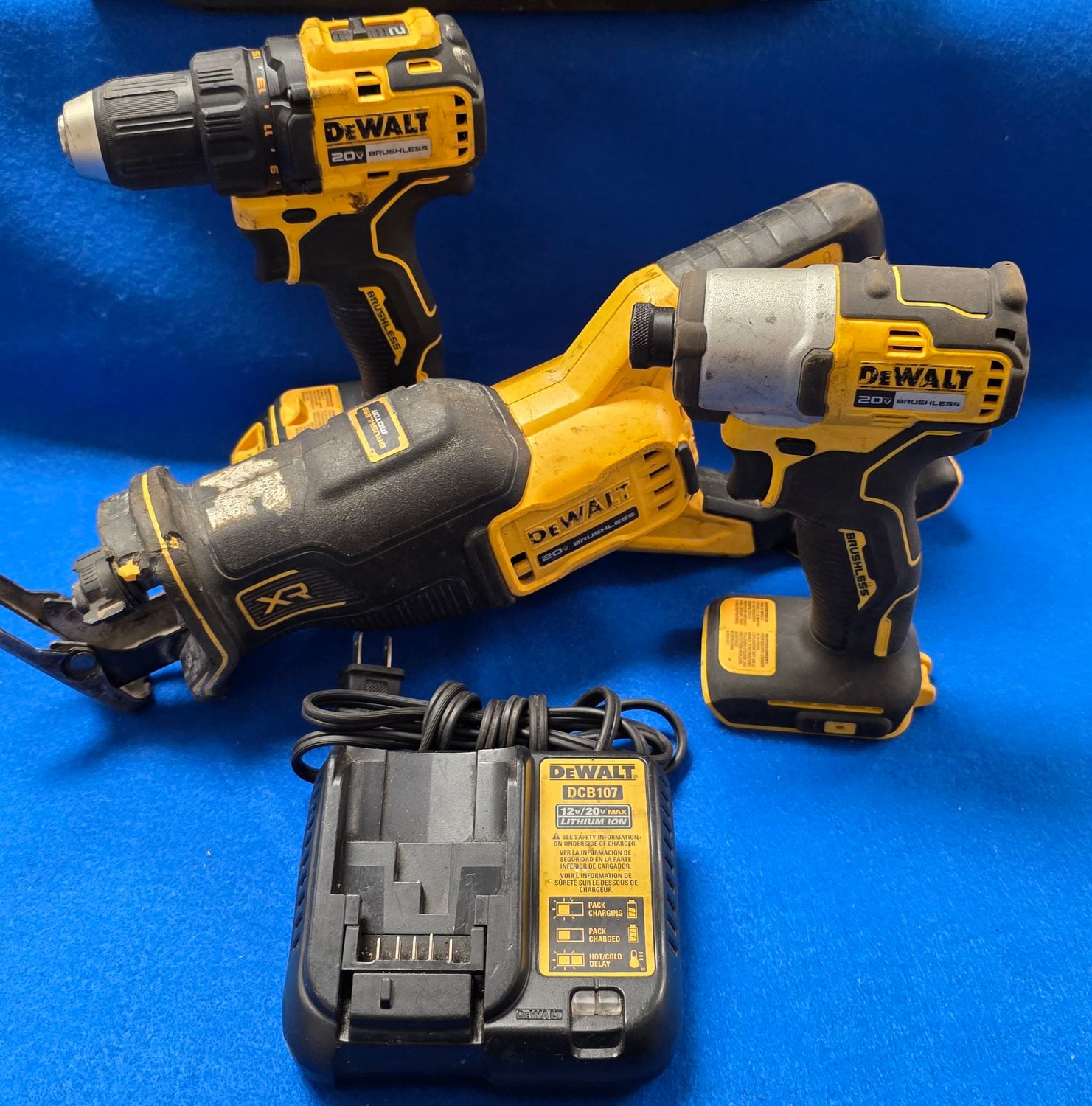 DeWalt 3 piece 20V combo set