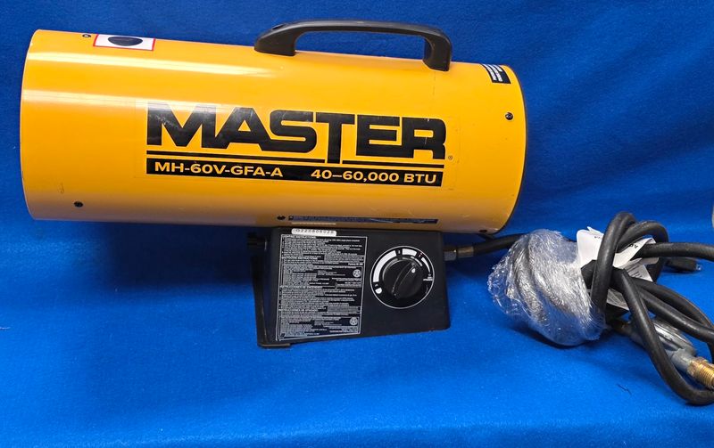 Master MH-60V-GFA-A 60000 BTU Propane Forced Air Heater